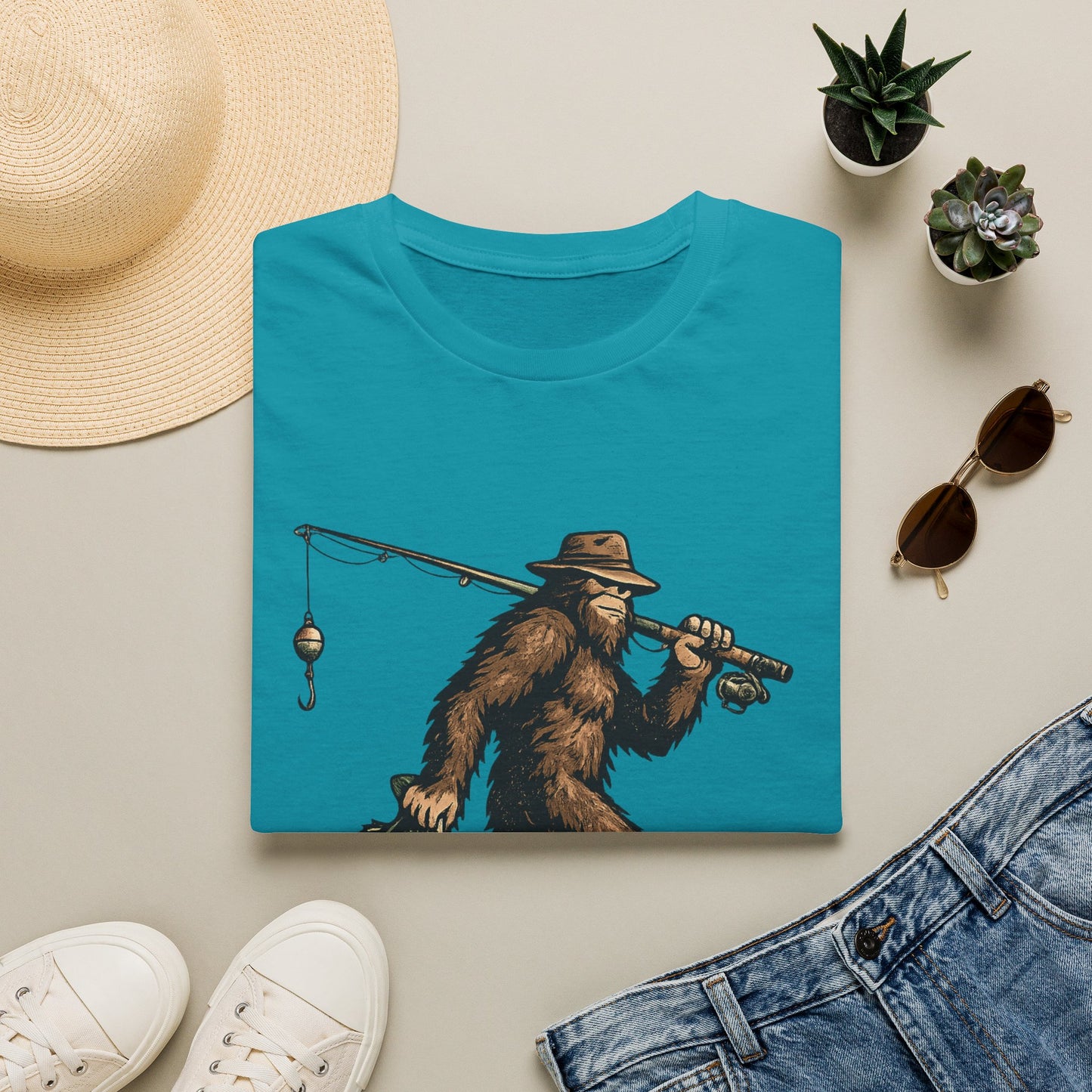 Big Foot Trophy Catch T-Shirt
