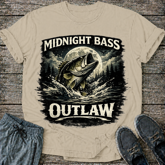 Midnight Bass Outlaw T-Shirt