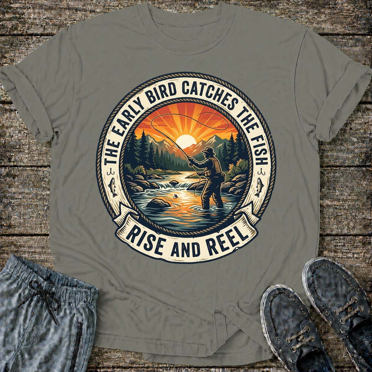 Sunrise Angler T-Shirt