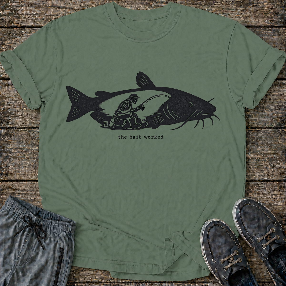 Catfish Fishing T-Shirt