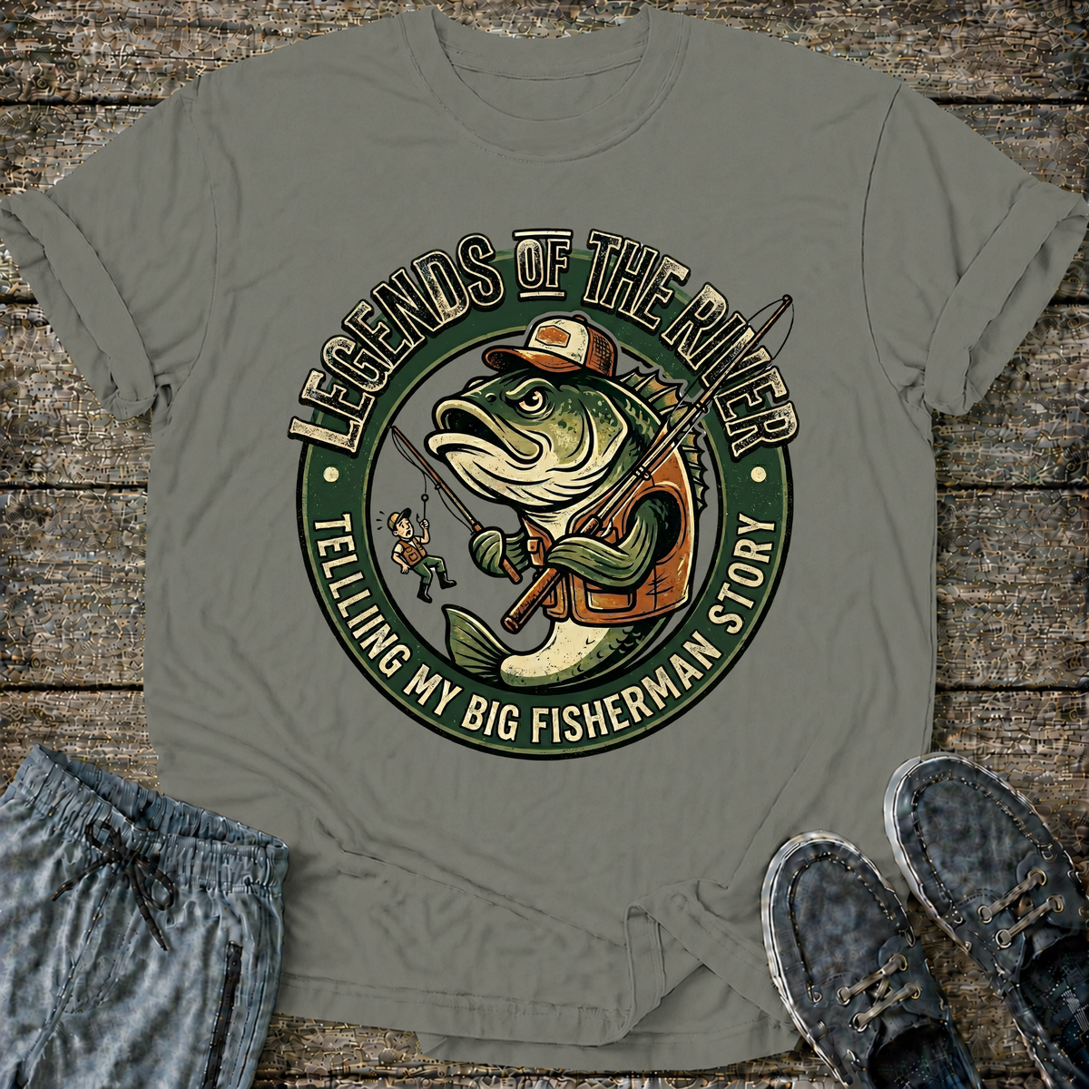 Legends of the River T-Shirt Modify
