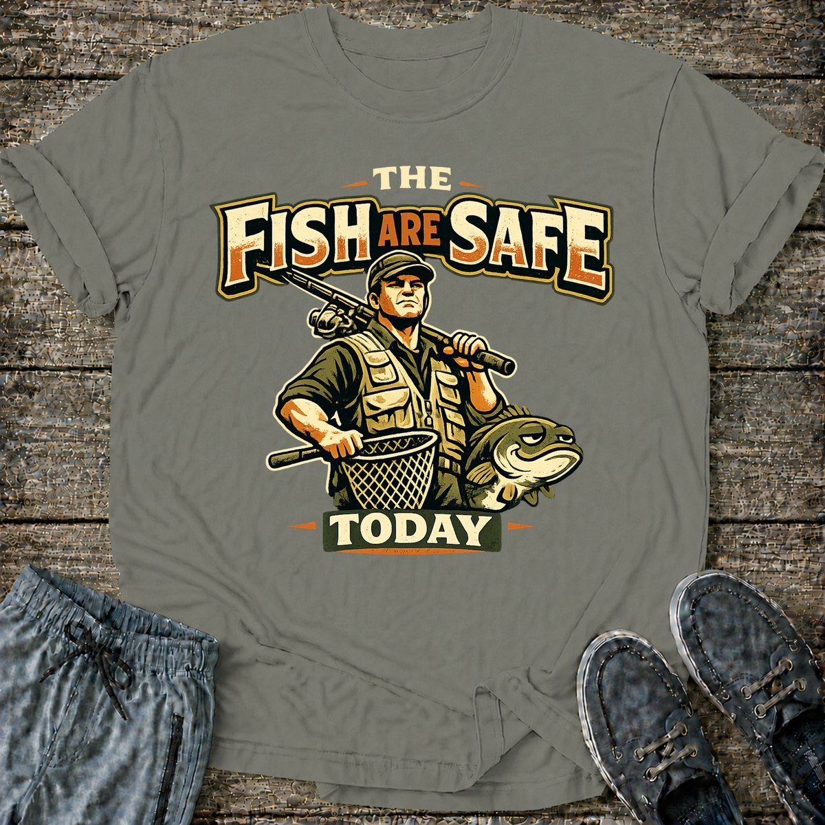 Fish Are Safe T-Shirt