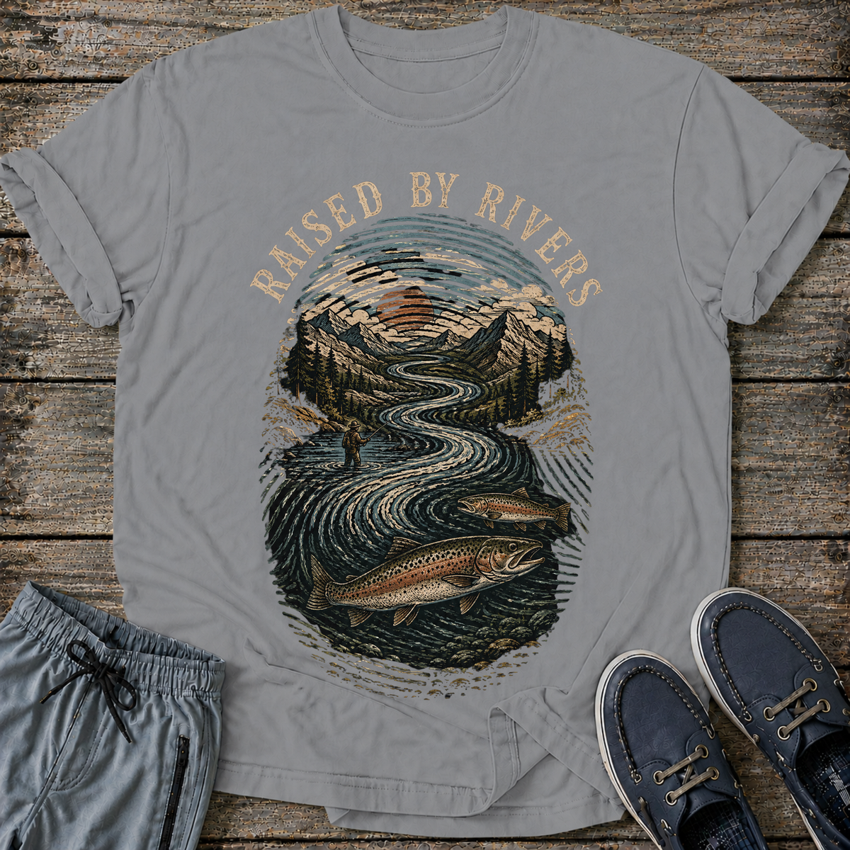 Raised by Rivers T-Shirt