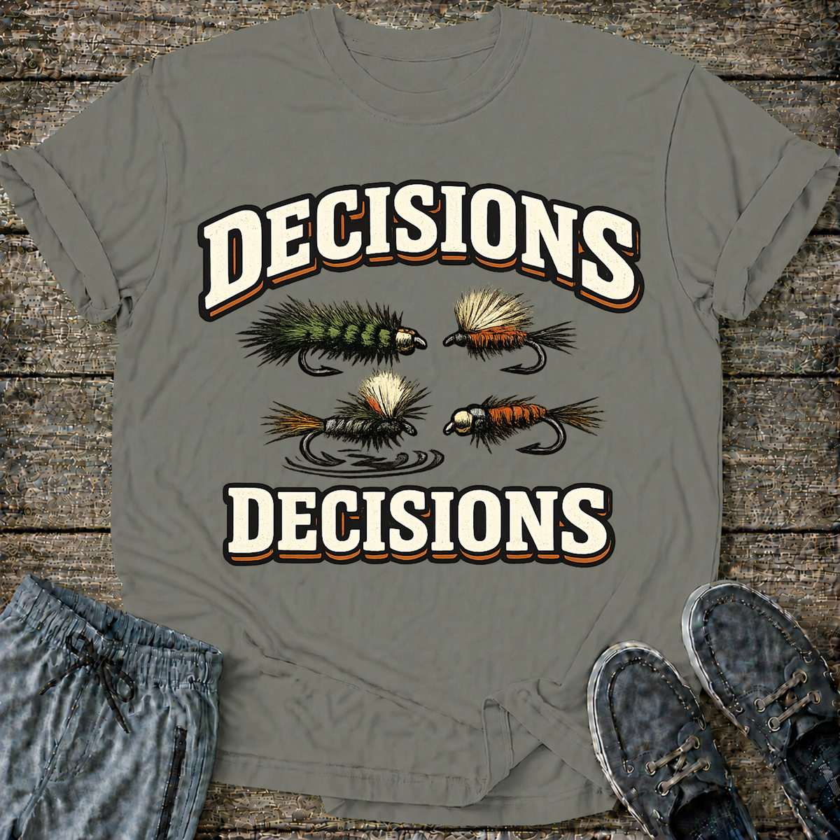 Decisions Decisions fly T-Shirt