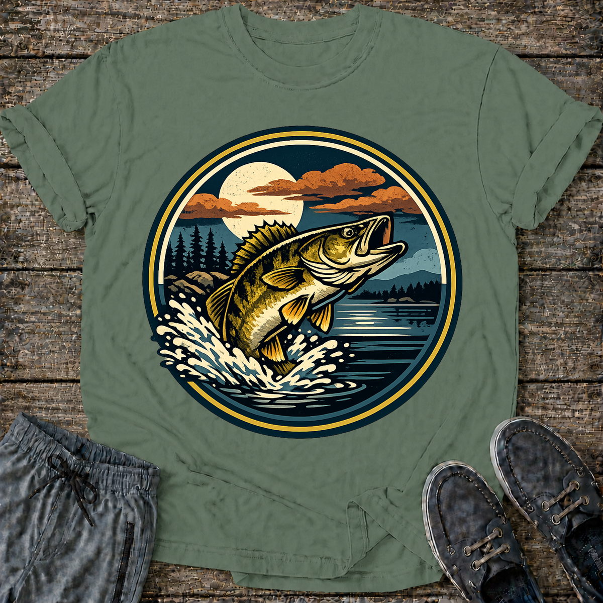 Walleye Lake T-Shirt