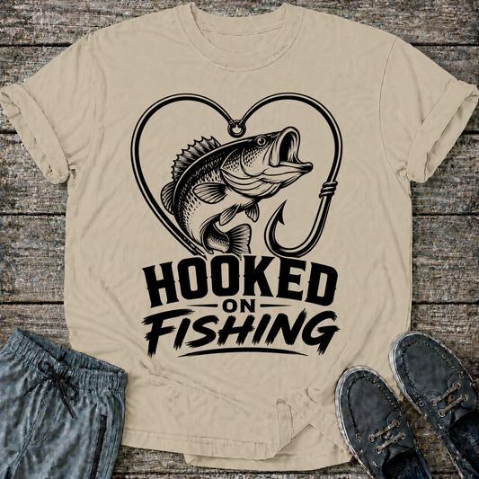 Hooked on Fishing T-Shirt