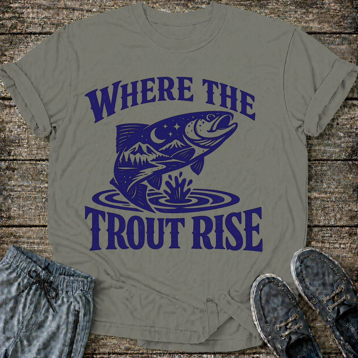Where The Trout Rise T-Shirt
