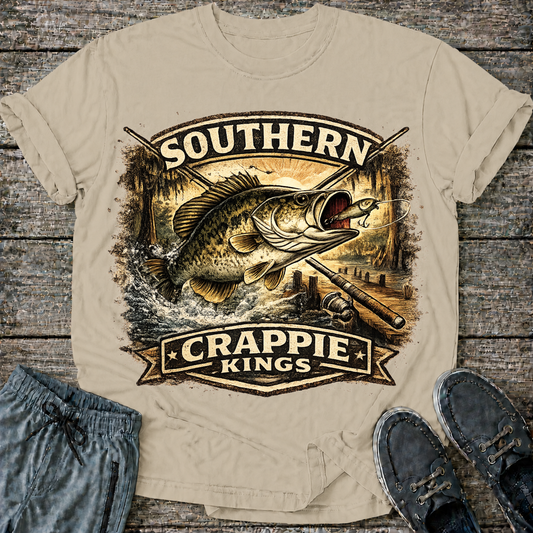 Southern Crappie King T-Shirt
