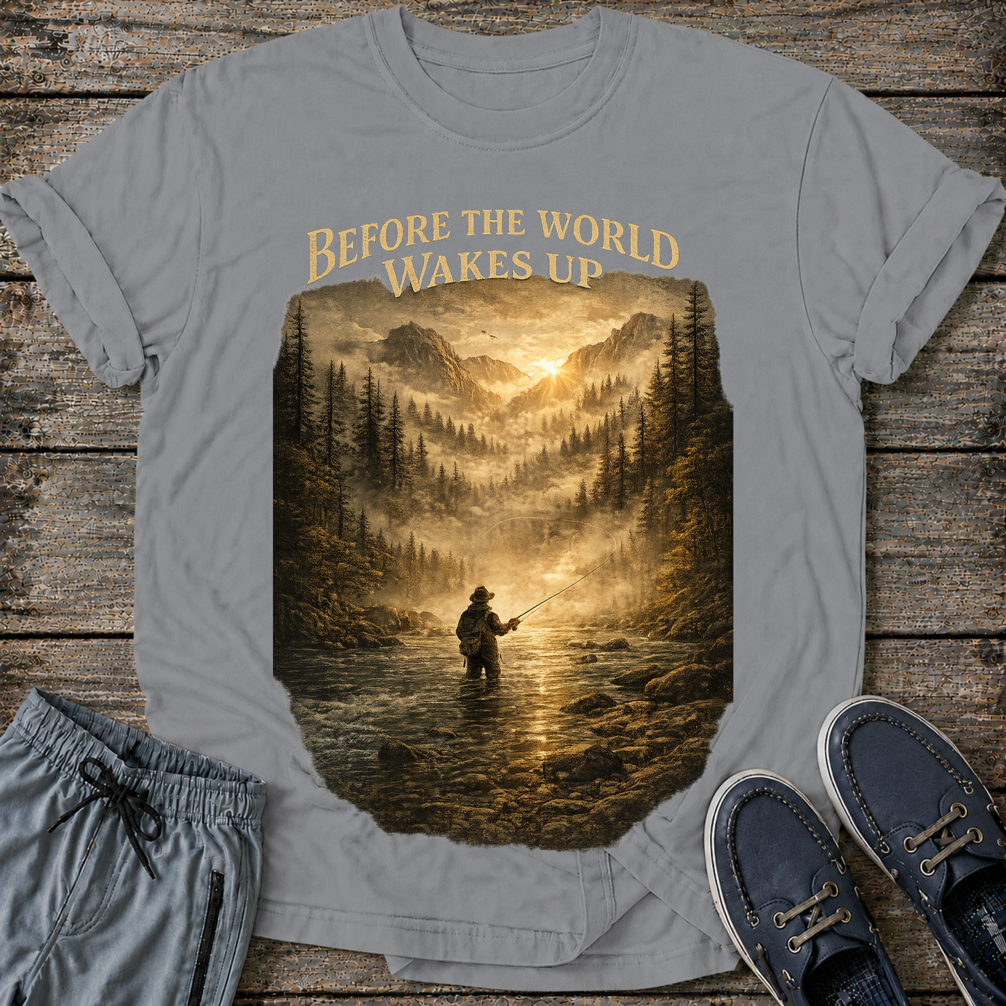 Before the World Wakes Up T-Shirt