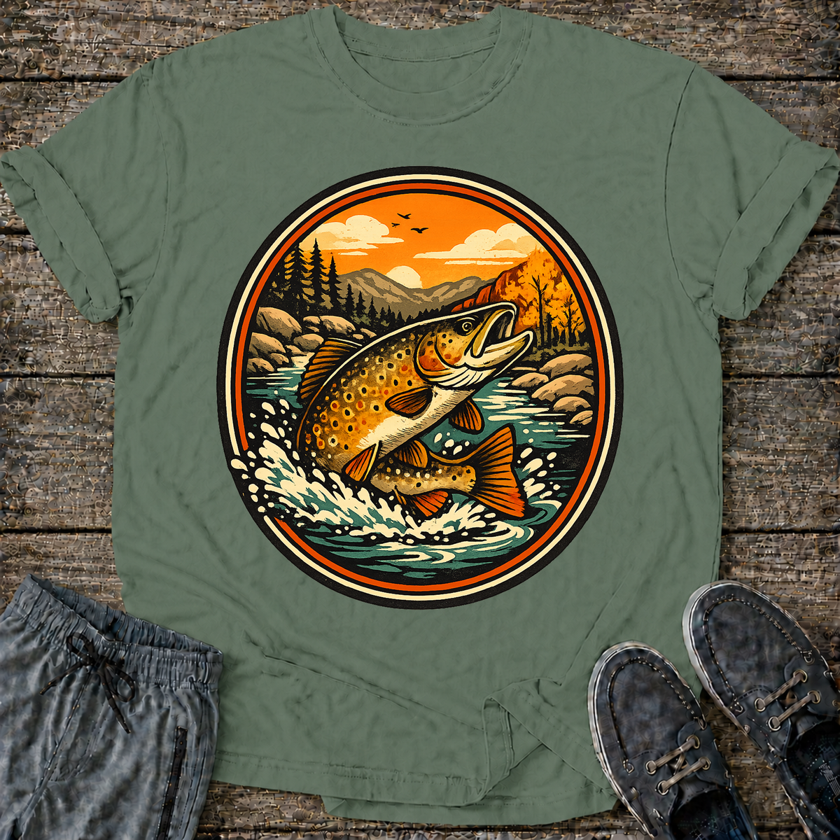 Trout Sunset T-Shirt