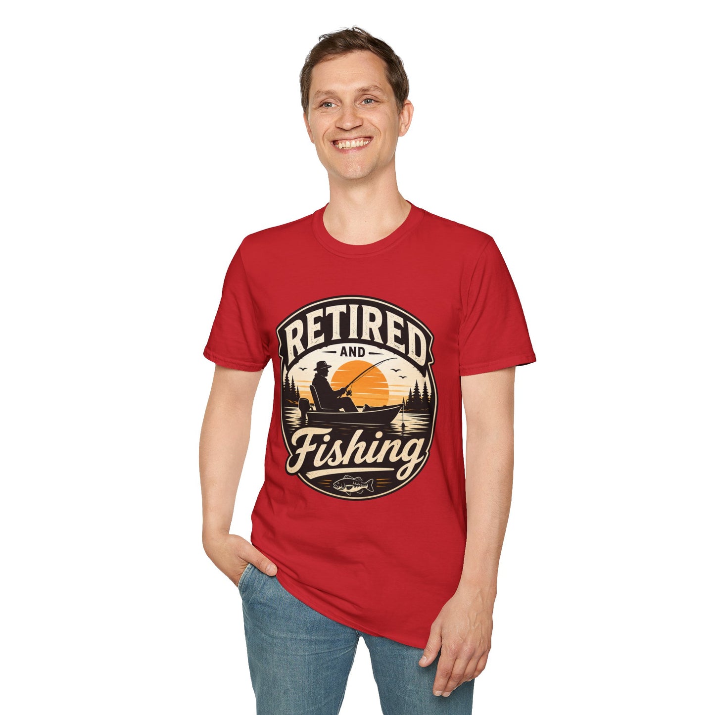 Retired and Fishing T-Shirt