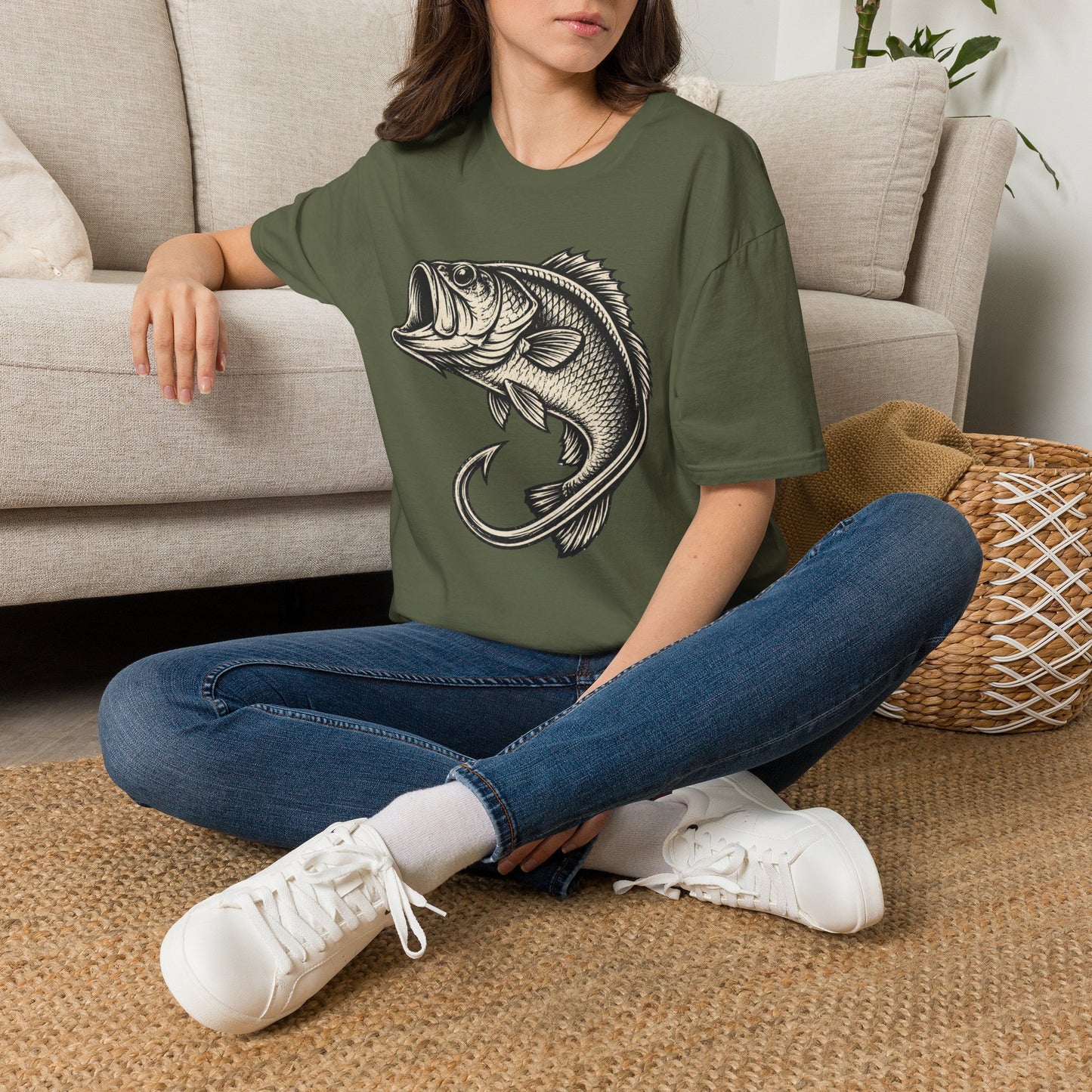 Retro Hook and Bass T-Shirt