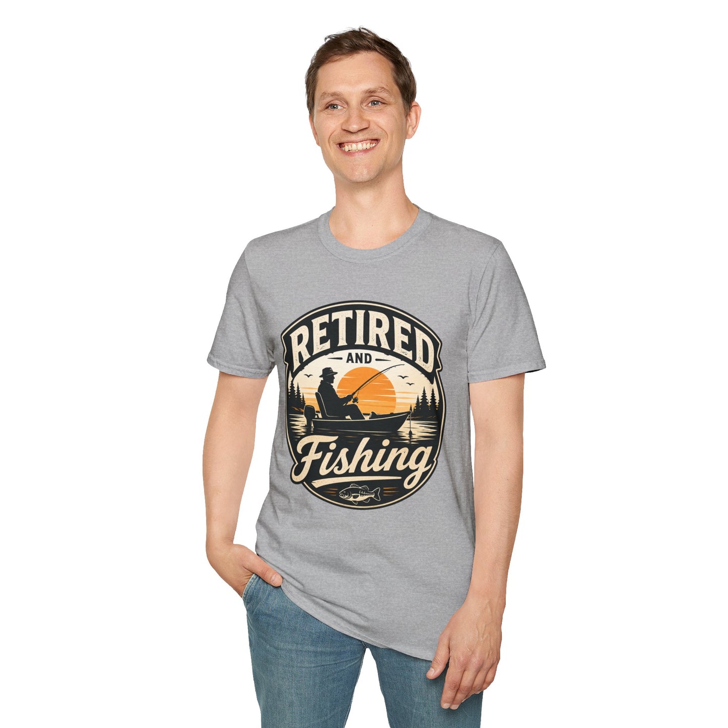 Retired and Fishing T-Shirt
