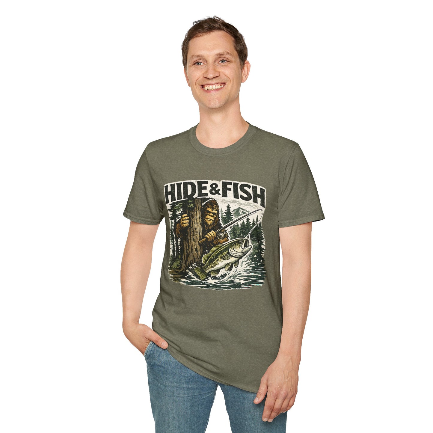 sasquatch hide and Seek T-Shirt