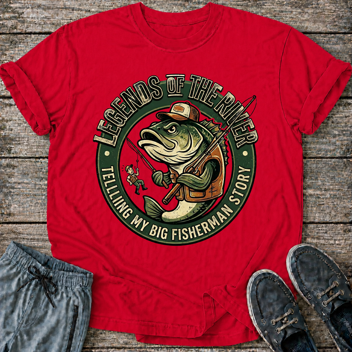 Legends of the River T-Shirt Modify