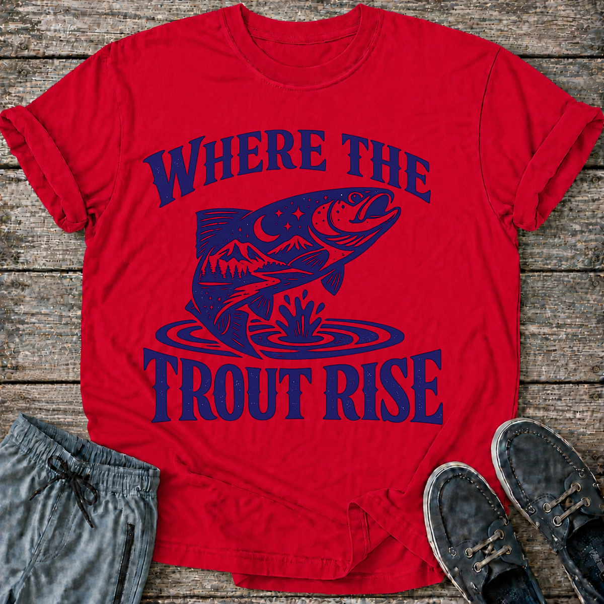Where The Trout Rise T-Shirt