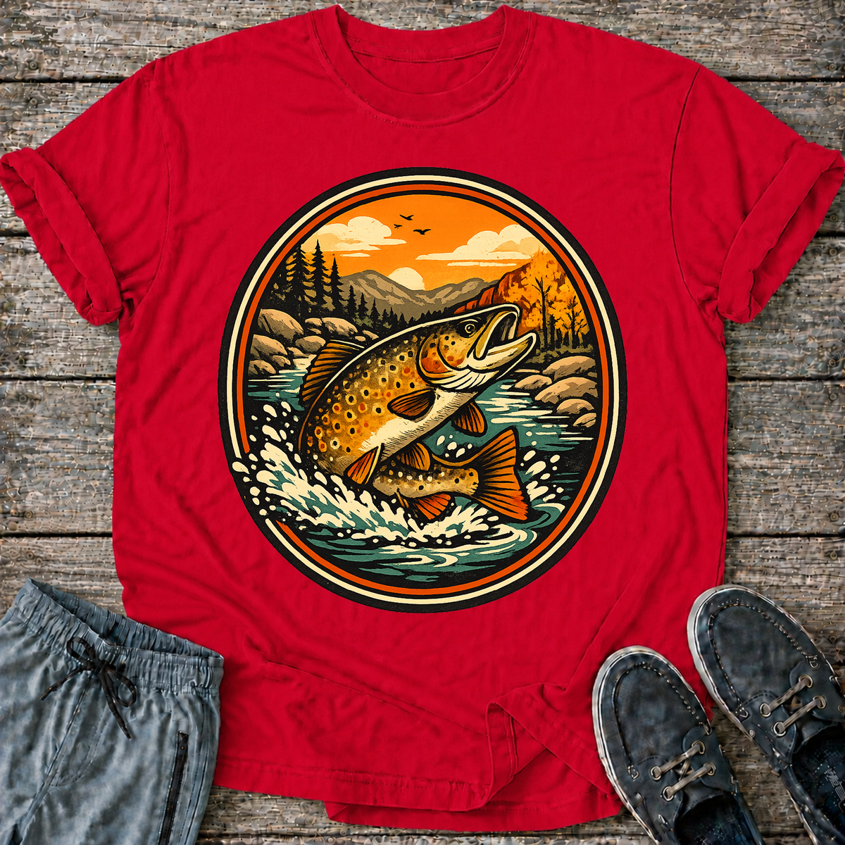 Trout Sunset T-Shirt