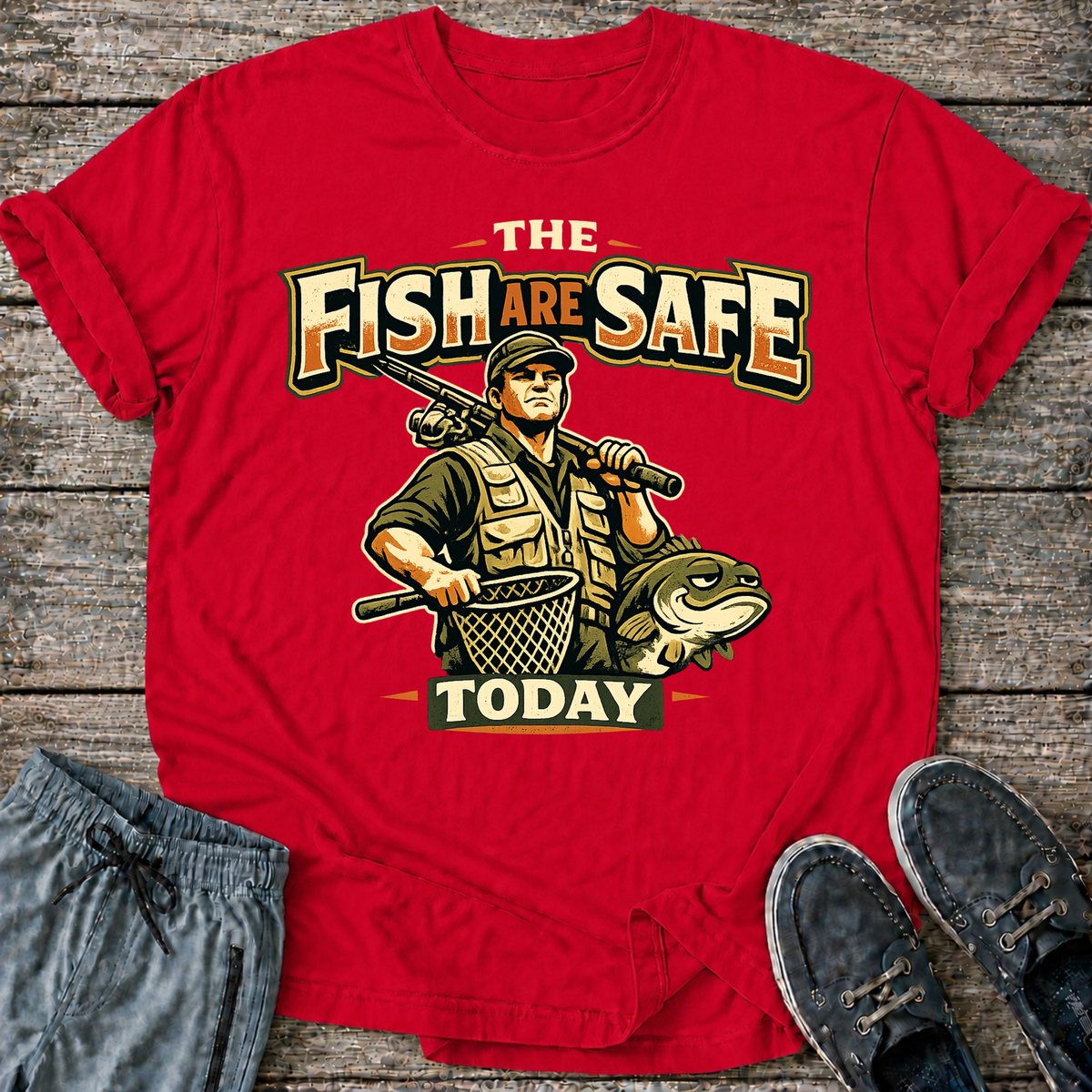 Fish Are Safe T-Shirt