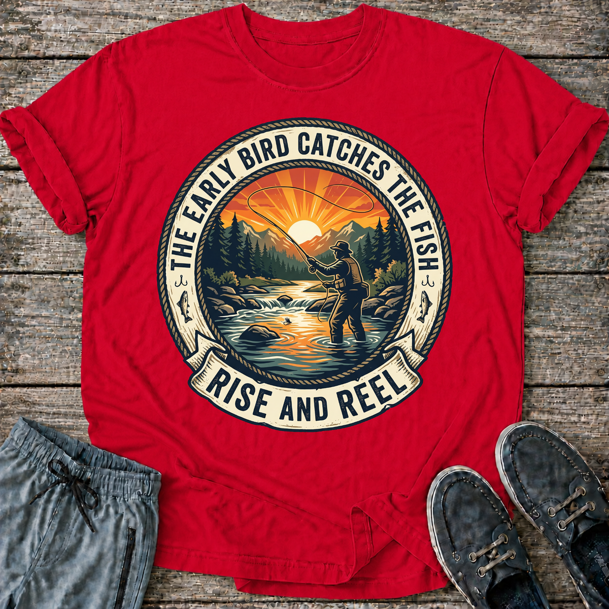 Sunrise Angler T-Shirt