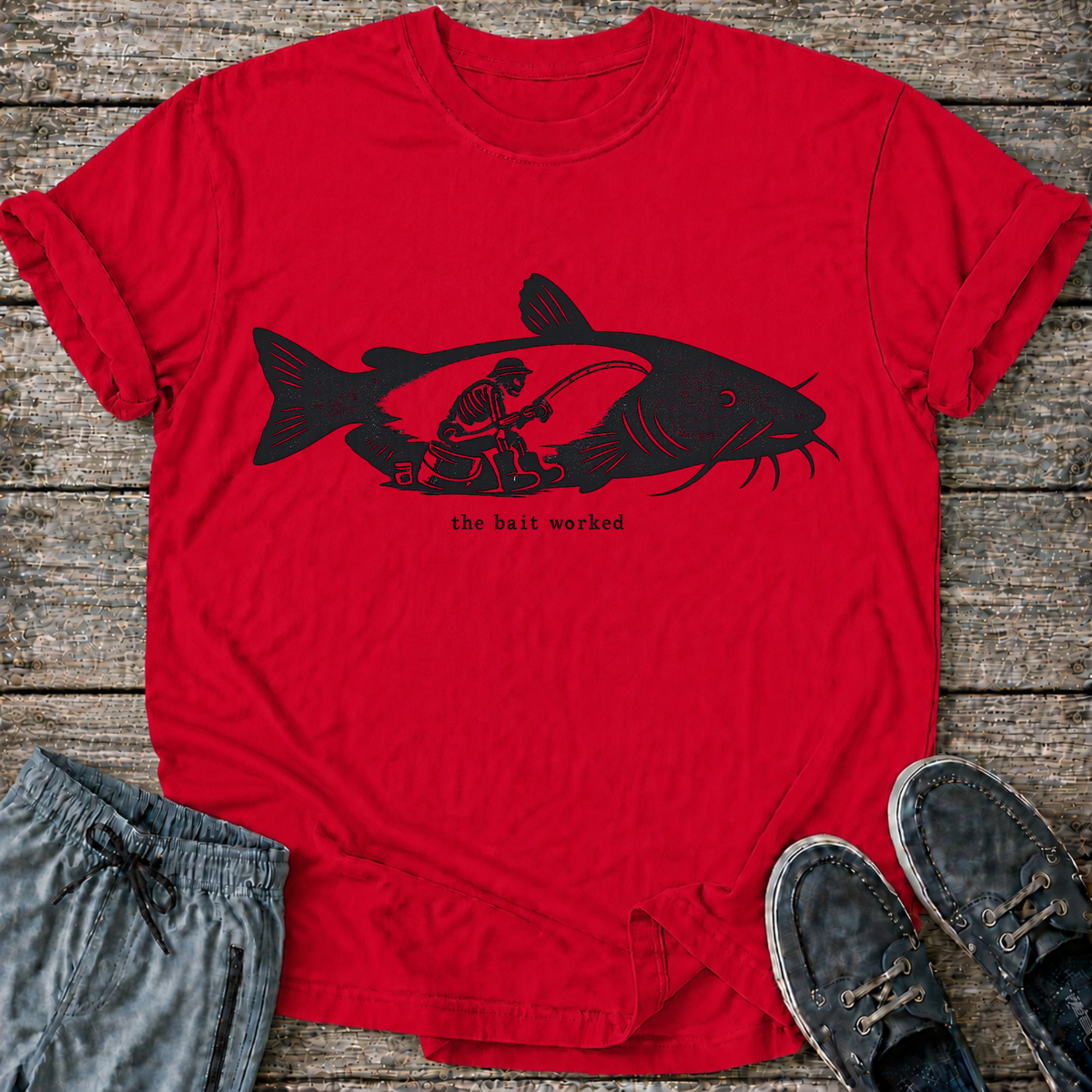 Catfish Fishing T-Shirt