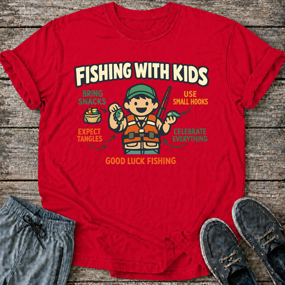 Fishing With Kids T-Shirt