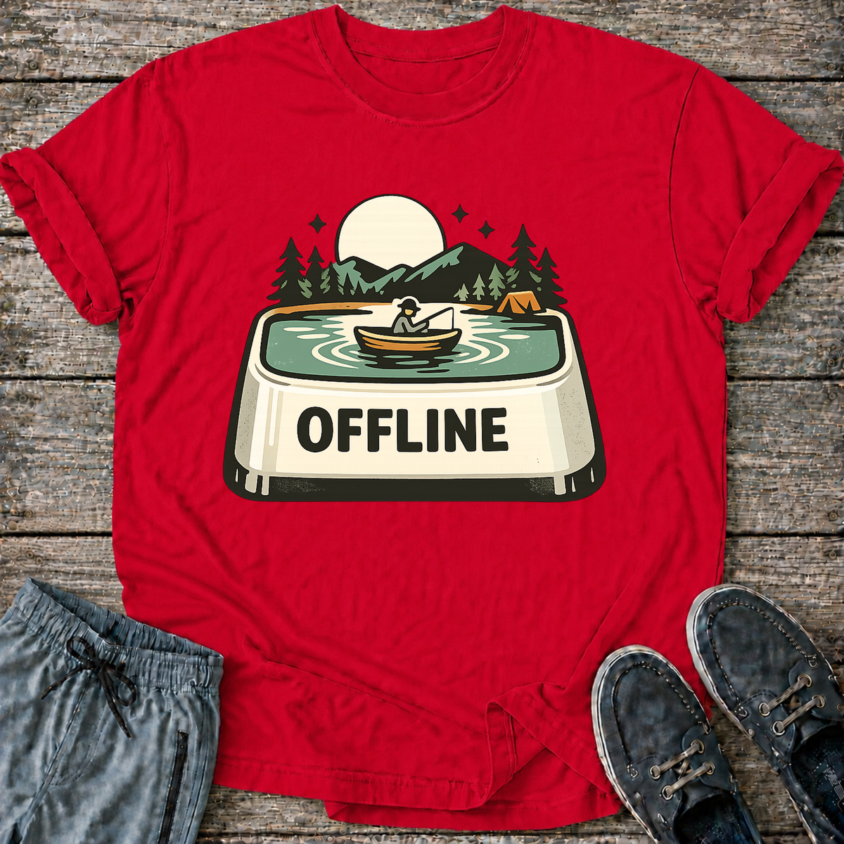 Offline Camping T-Shirt