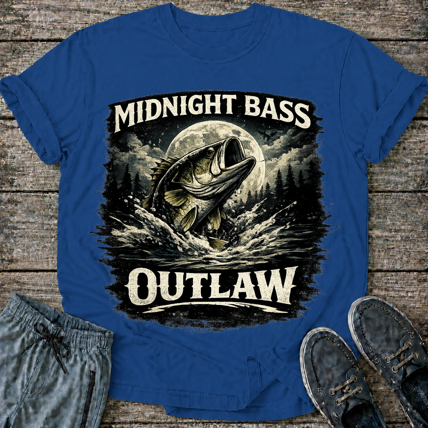Midnight Bass Outlaw T-Shirt