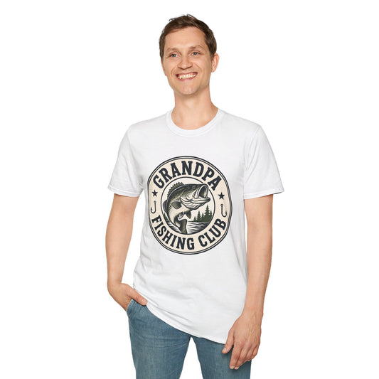 Grandpa Fishing Club T-Shirt