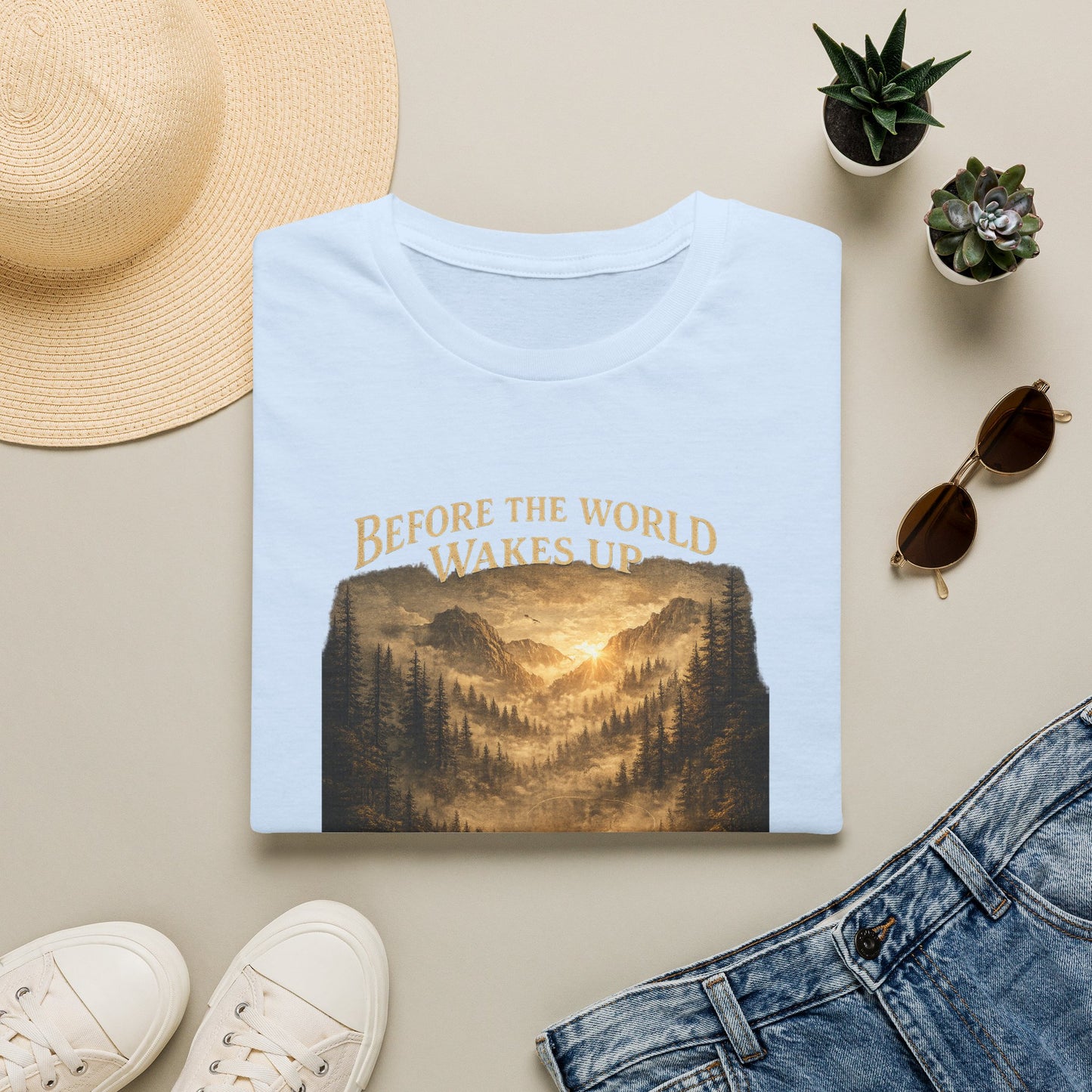 Before the World Wakes Up T-Shirt