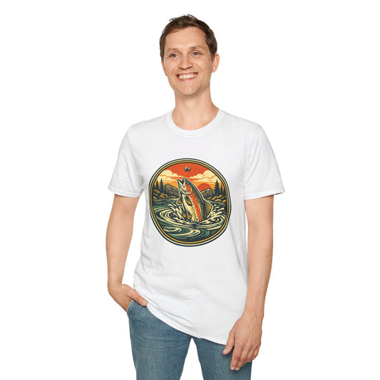 Trout Fishing Tee T-Shirt Modify