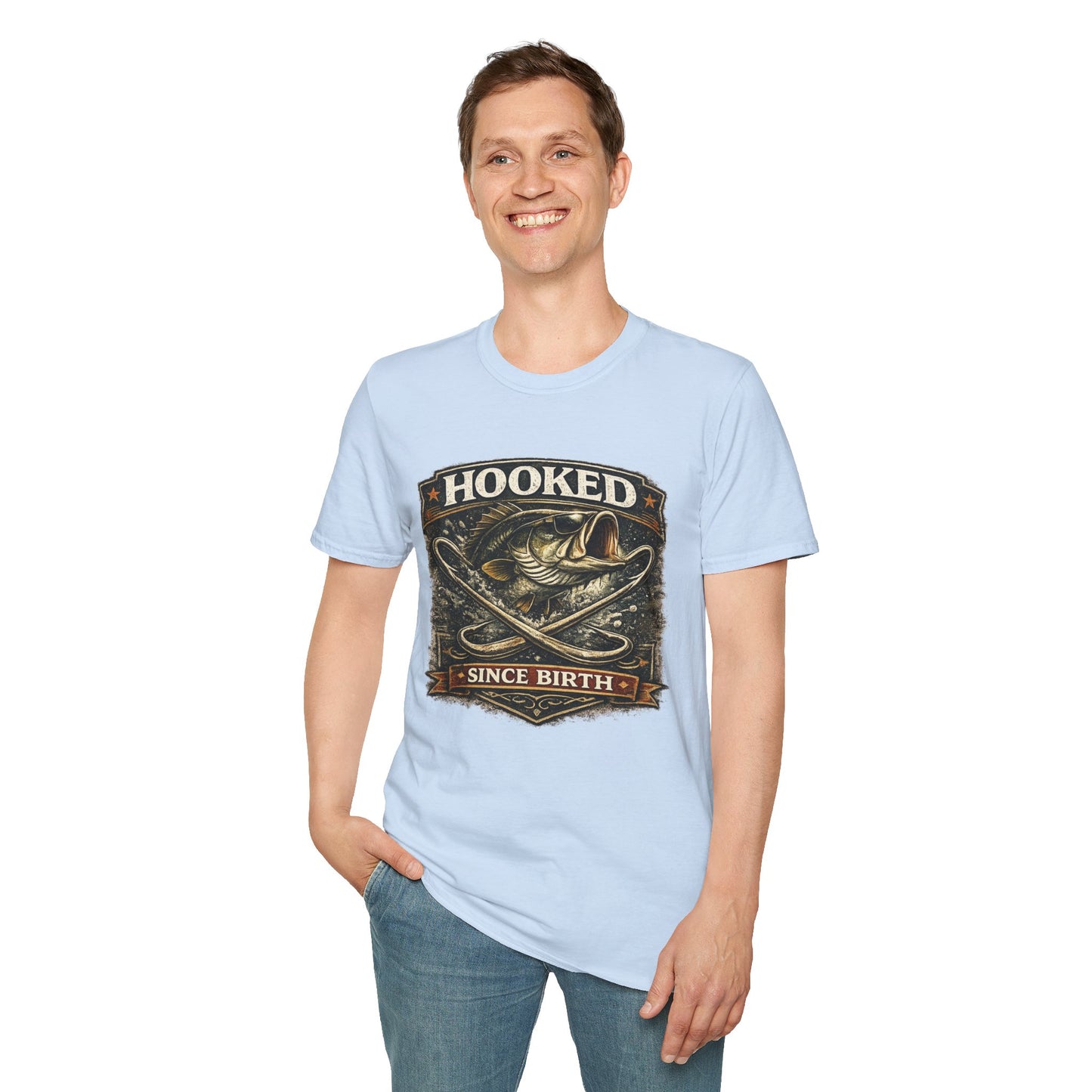 Hooked since Birth T-Shirt
