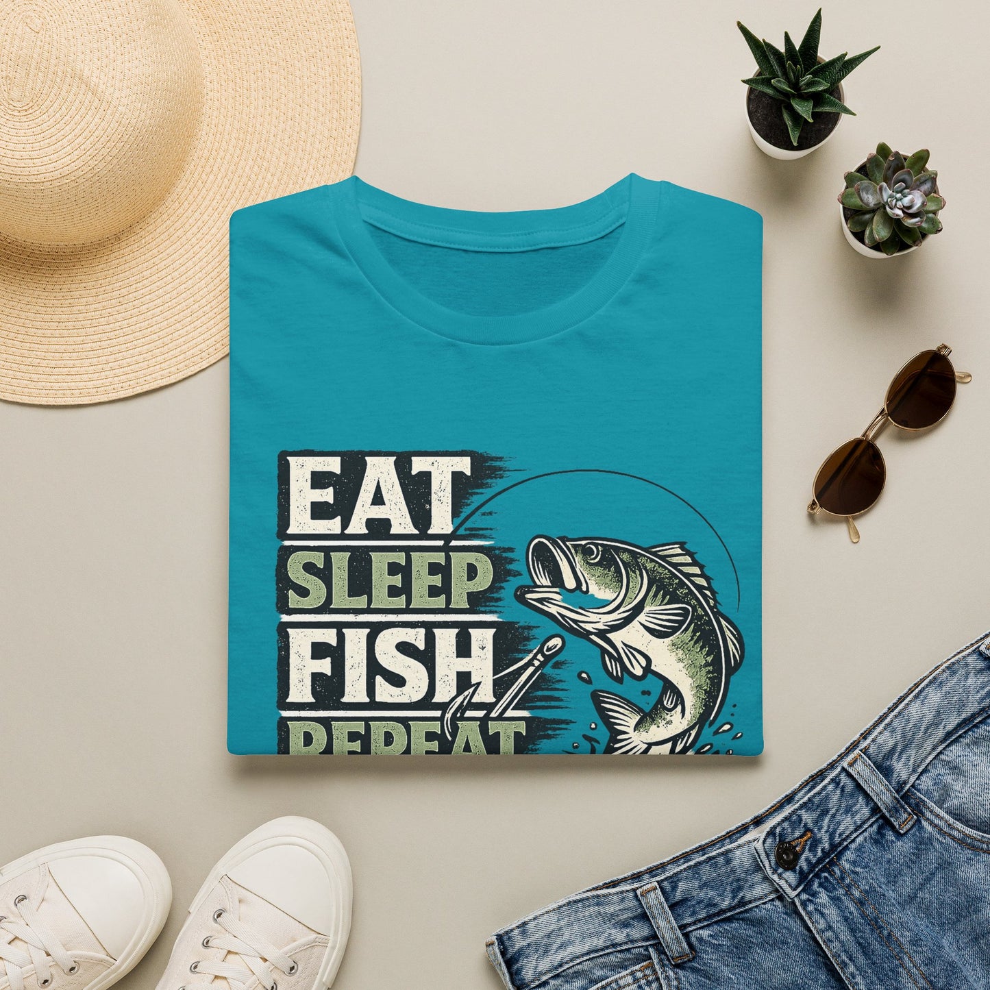 Eat Fish Repeat T-Shirt