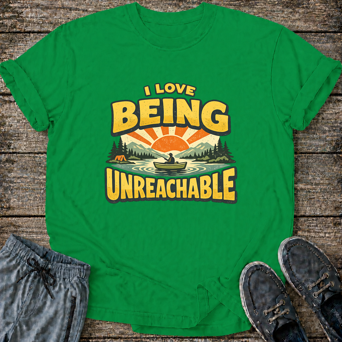 I Love Being Unreachable T-Shirt