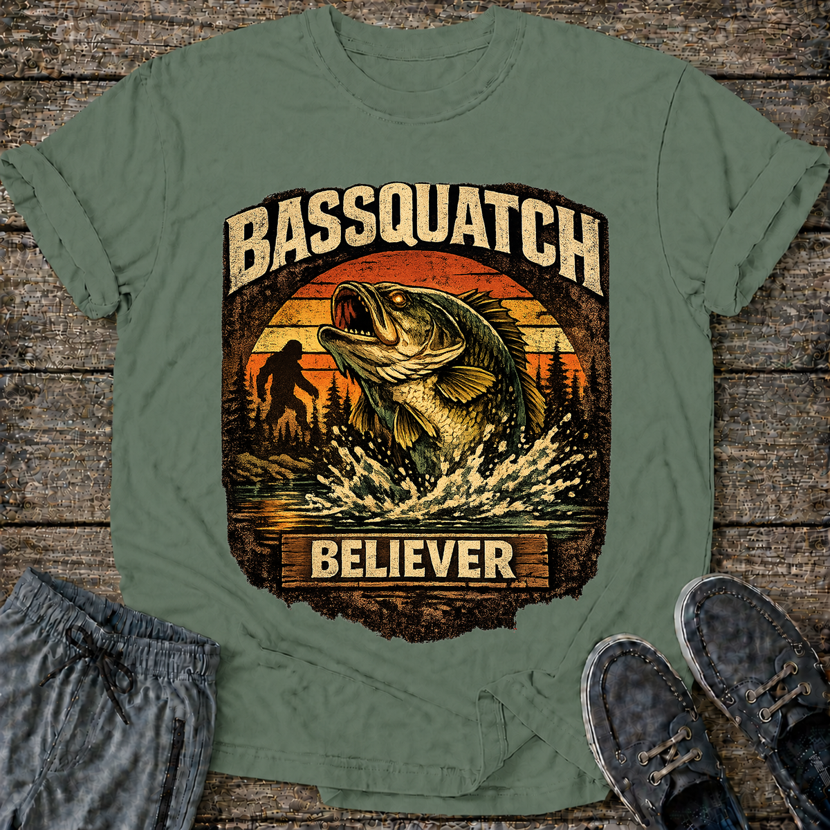 Bassquatch T-Shirt Sale
