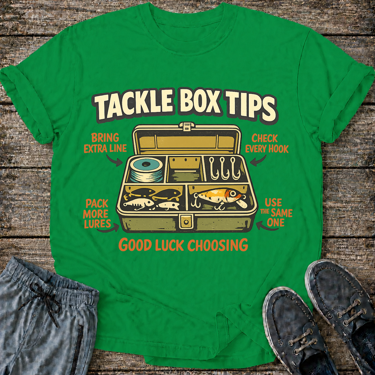 Tackle Box Tips T-Shirt