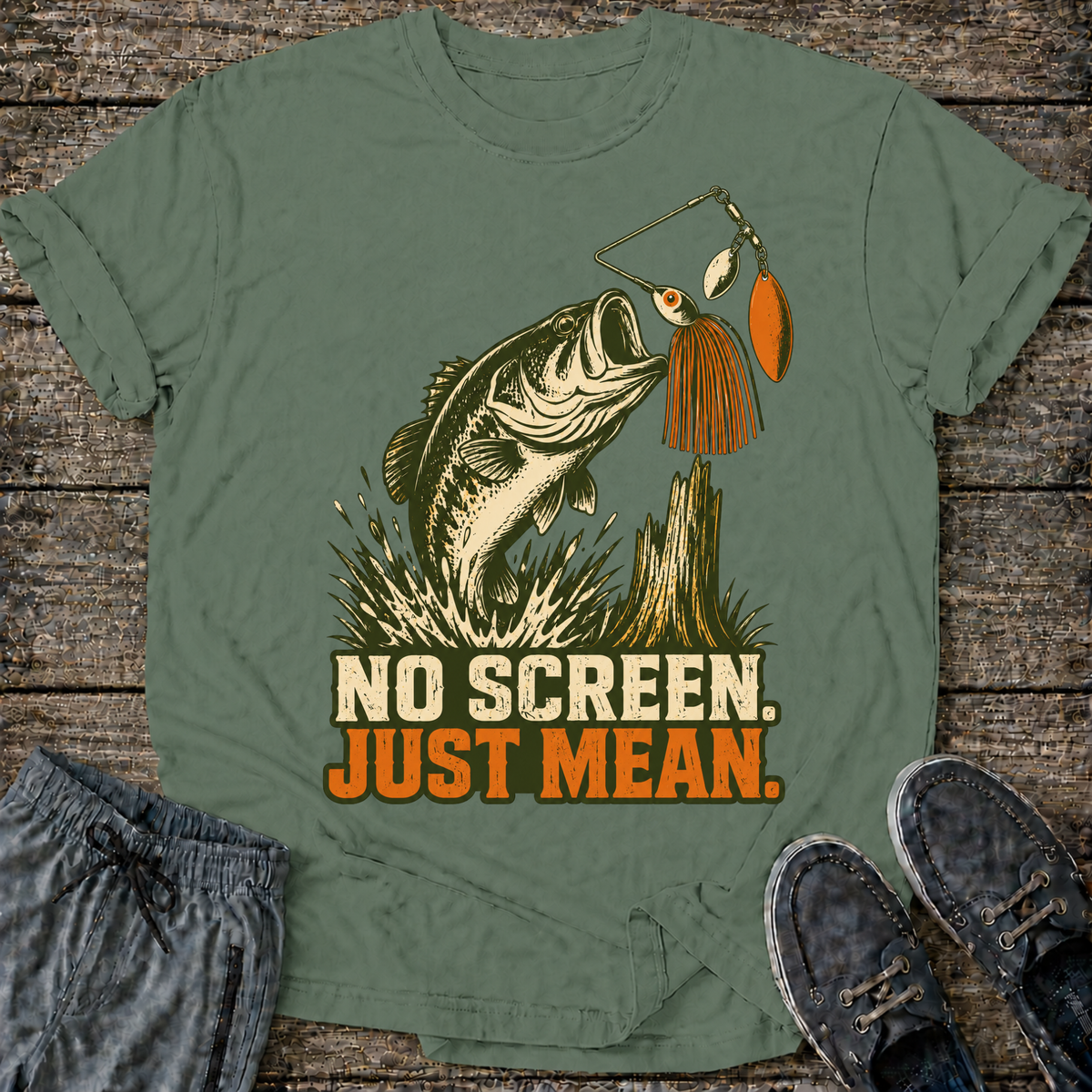 No Screen, Just Mean T-Shirt