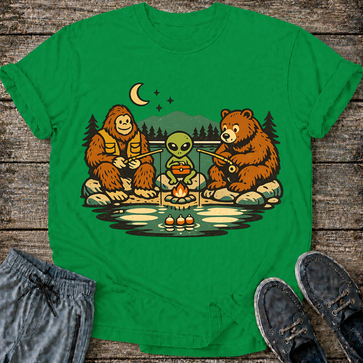 Alien Campfire T-Shirt