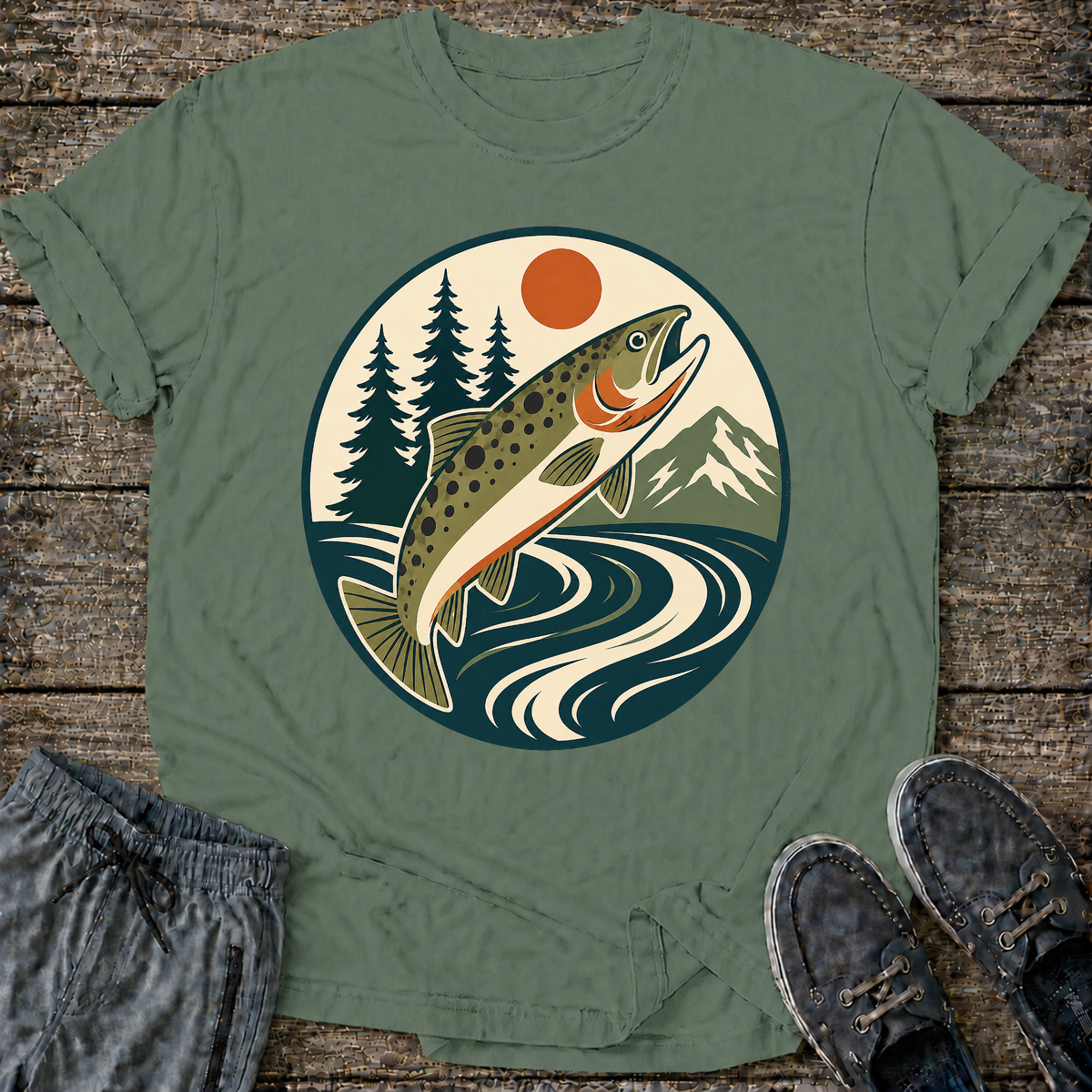 Trout Sunset T-Shirt