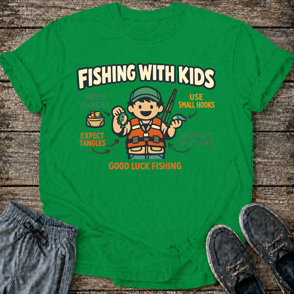 Fishing With Kids T-Shirt