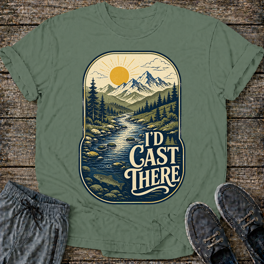 I'd Cast There T-Shirt