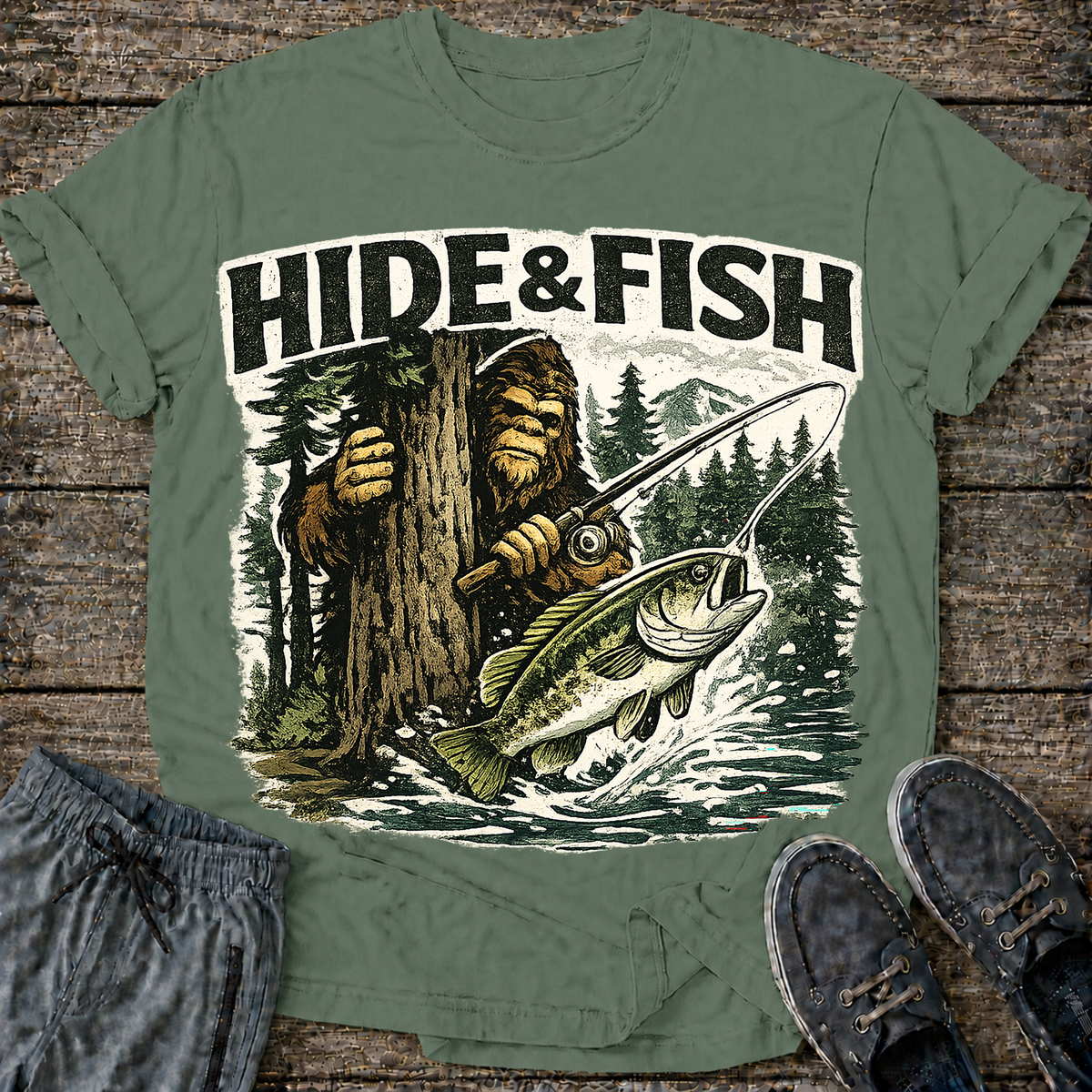 sasquatch hide and Seek T-Shirt