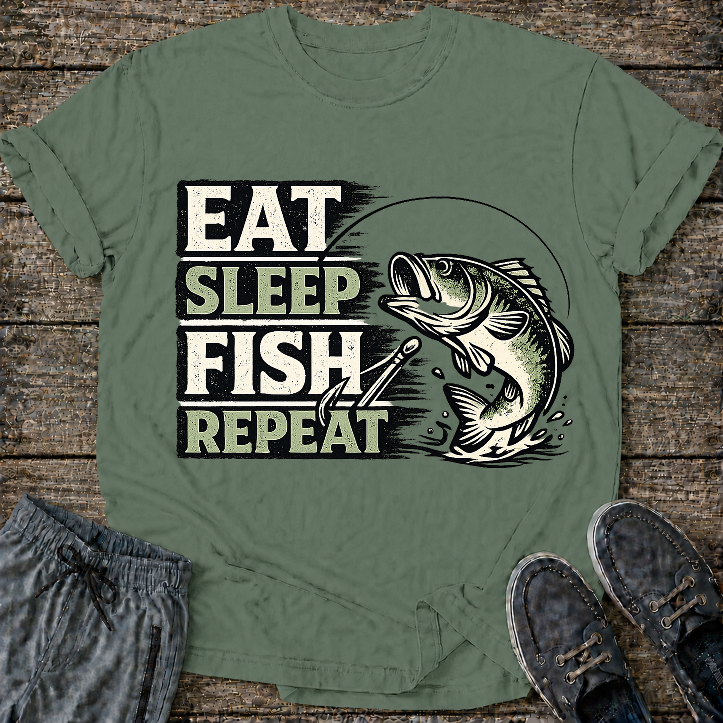 Eat Fish Repeat T-Shirt