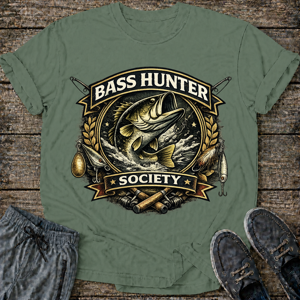 Bass Hunter Society T-Shirt