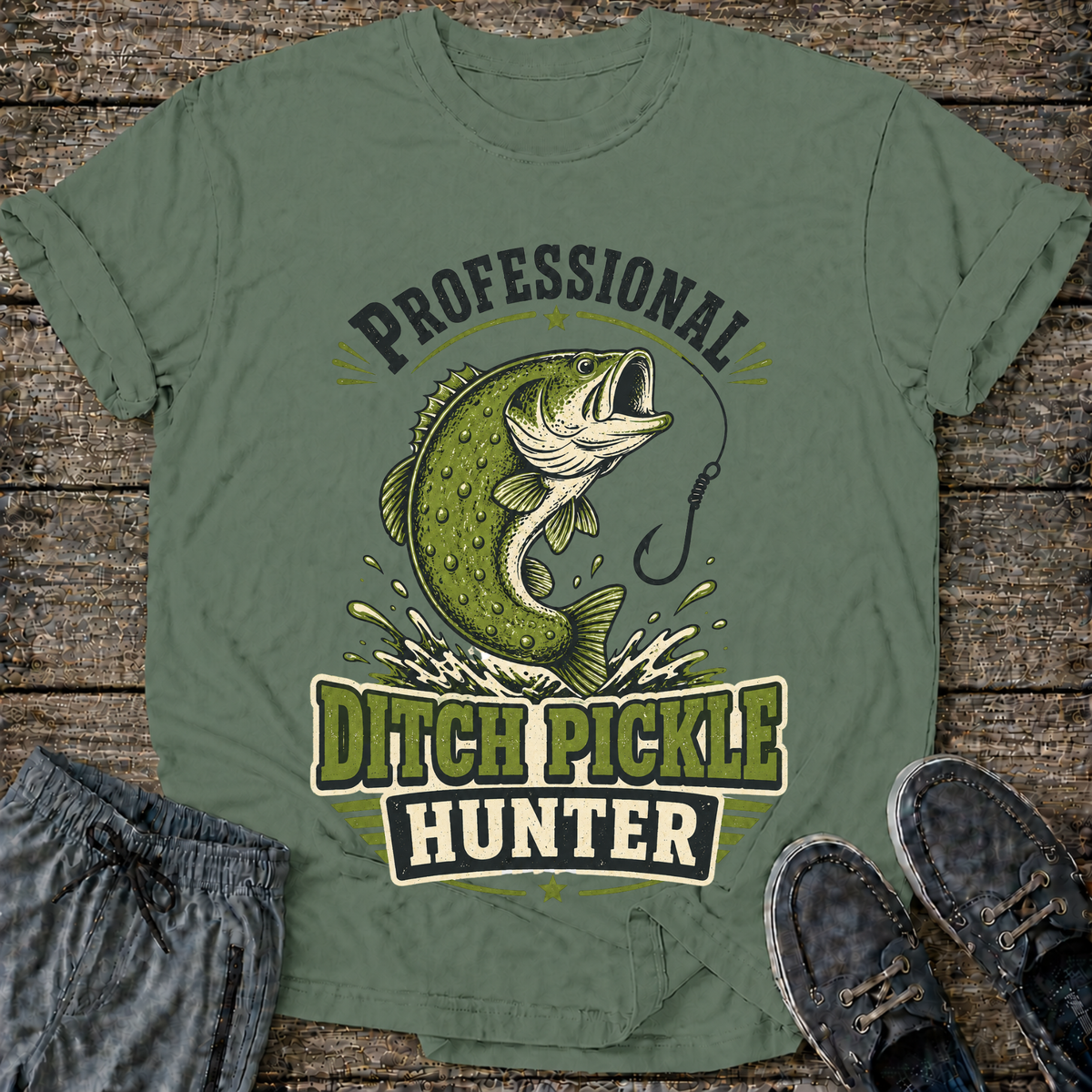 Professional Largemouth Pickel Hunter T-Shirt