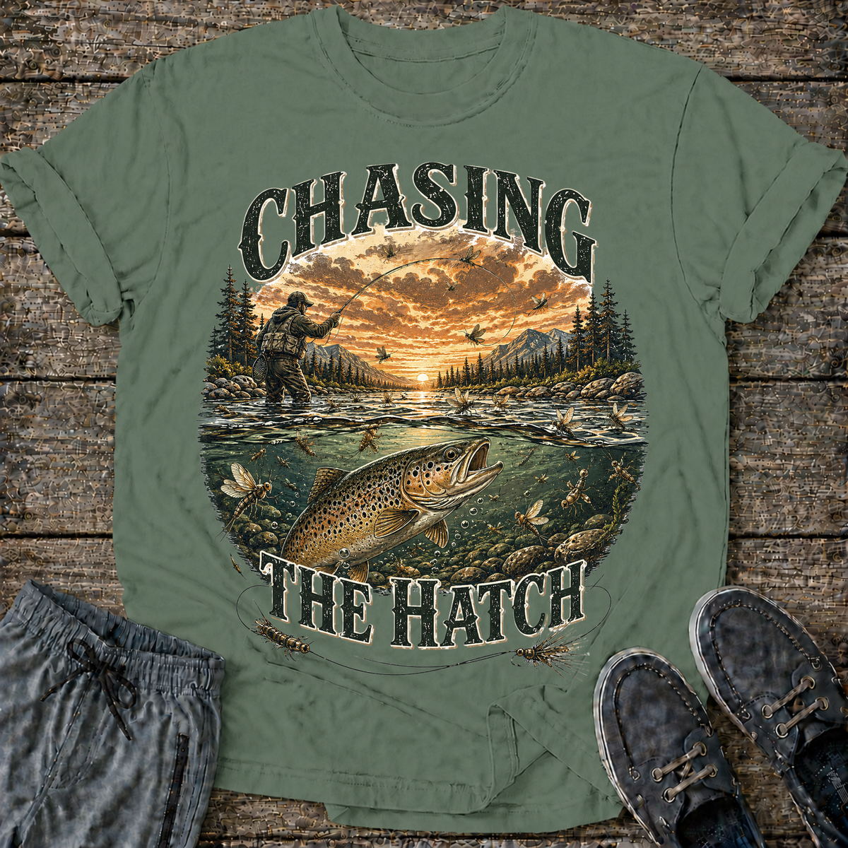Chasing the Hatch T-Shirt