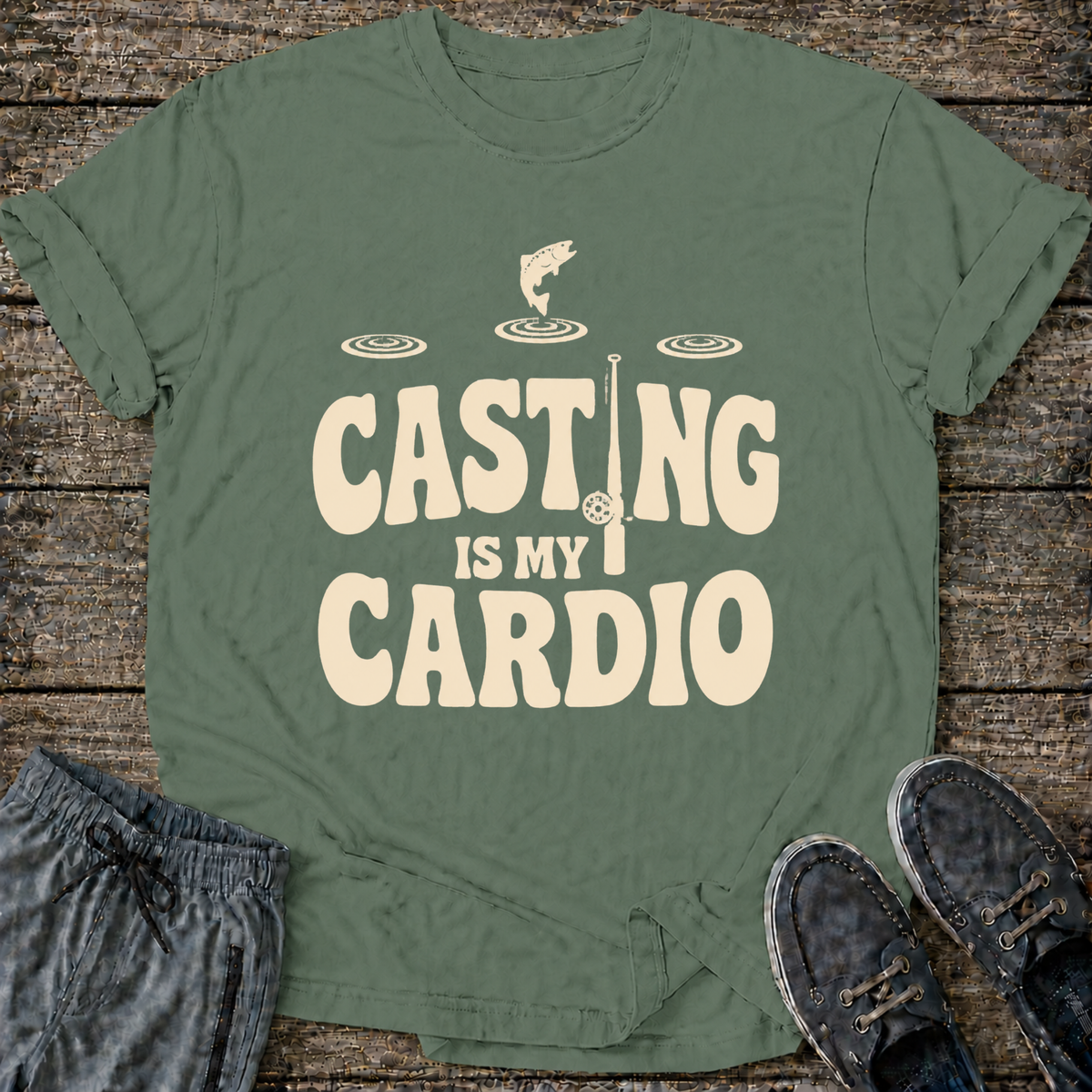Casting Is My Cardio T-Shirt