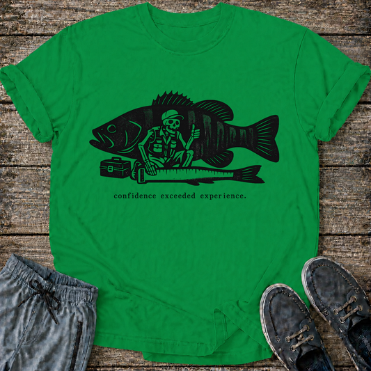 Fishing Skeleton T-Shirt