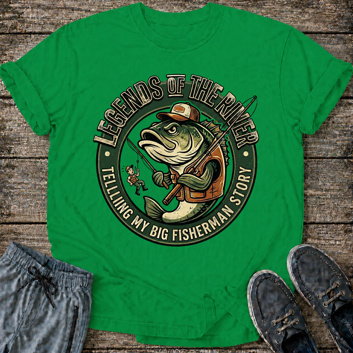 Legends of the River T-Shirt Modify