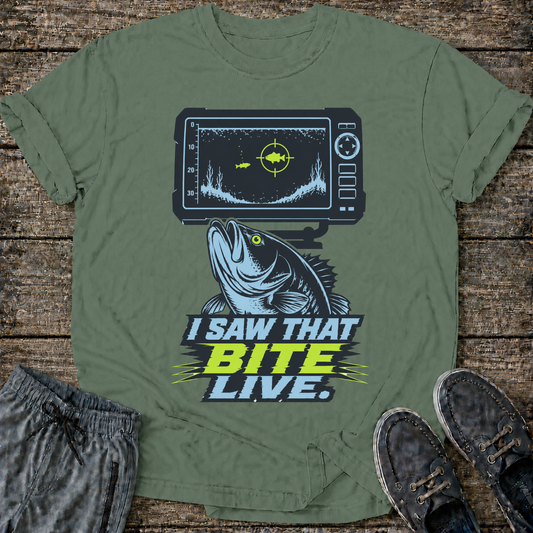 I Saw That Bite Live T-Shirt