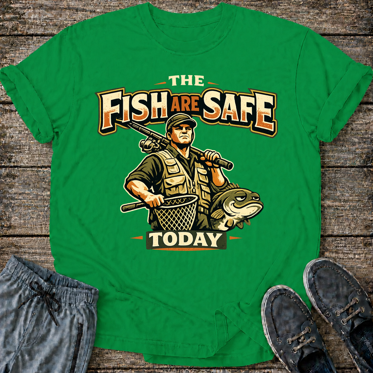 Fish Are Safe T-Shirt
